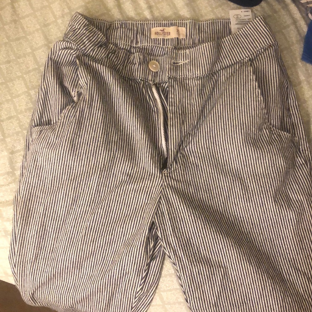 pinstripe pants from hollister!! worn twice!